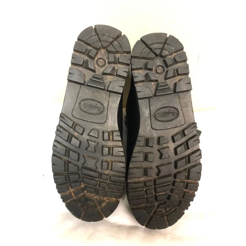 Vasque Gore-tex Hiking Boots Kids black  leather shoes Thinsulate US sz 4